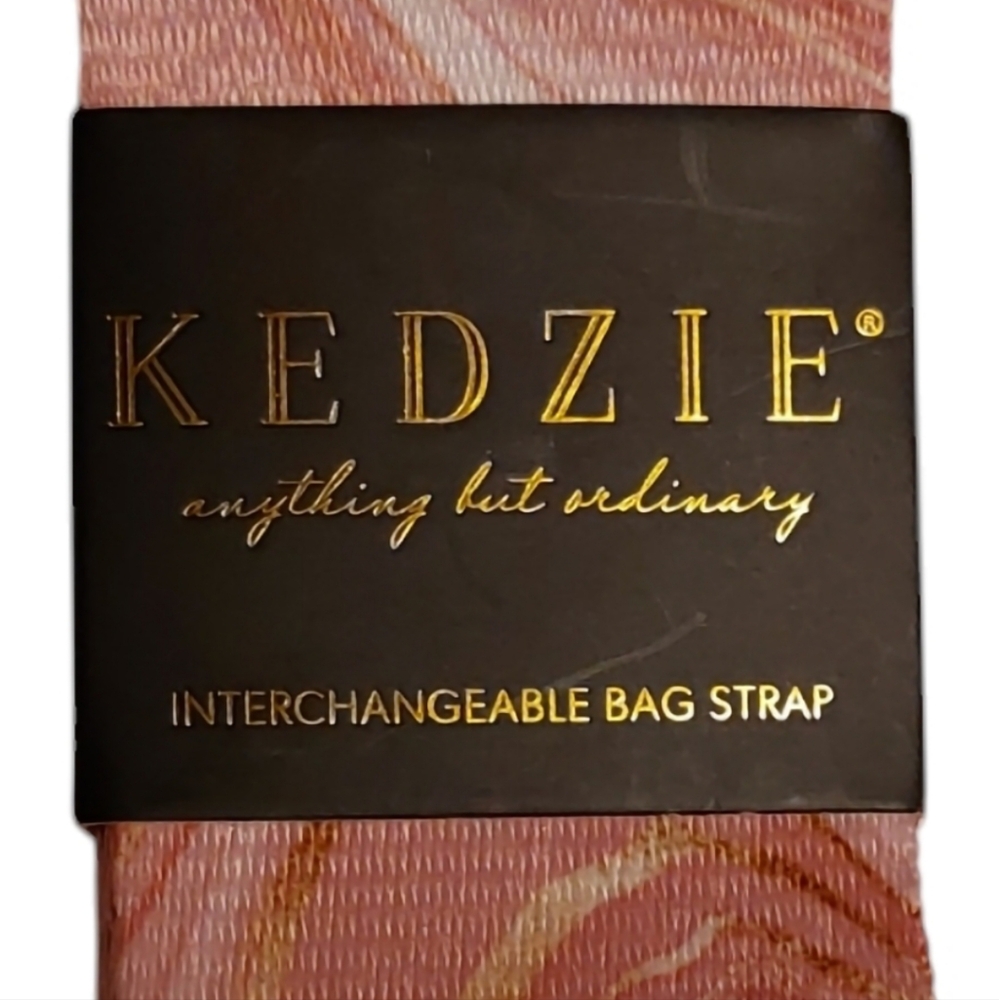 Kedzie Interchangeable Bag Strap Or Guitar Strap Golden Hour NWT